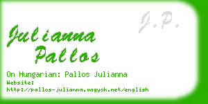 julianna pallos business card